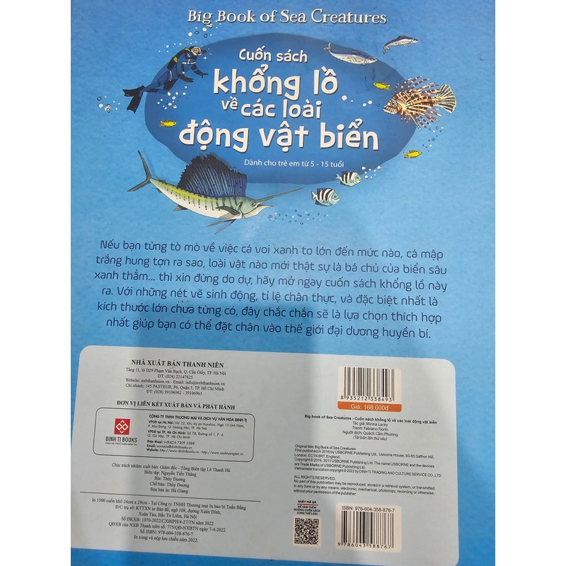 Cuốn sách khổng lồ về các loài động vật biển (bìa cứng)
90k 452639
