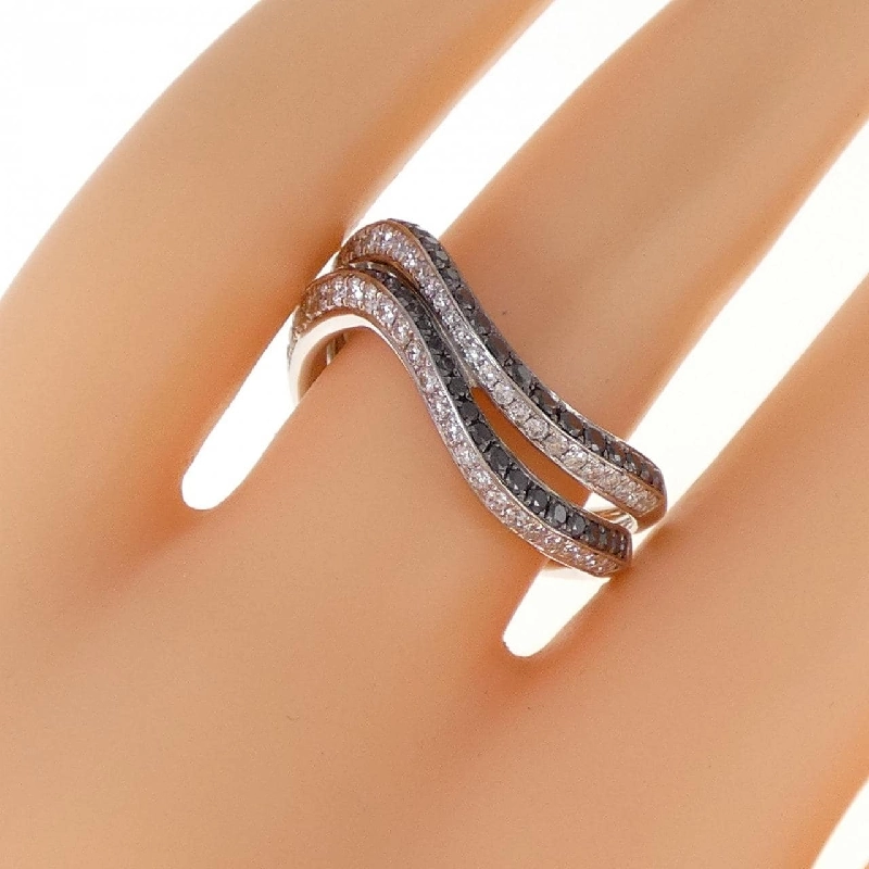 Nhẫn kim cương 750WG/750BG 0.45CT 667805