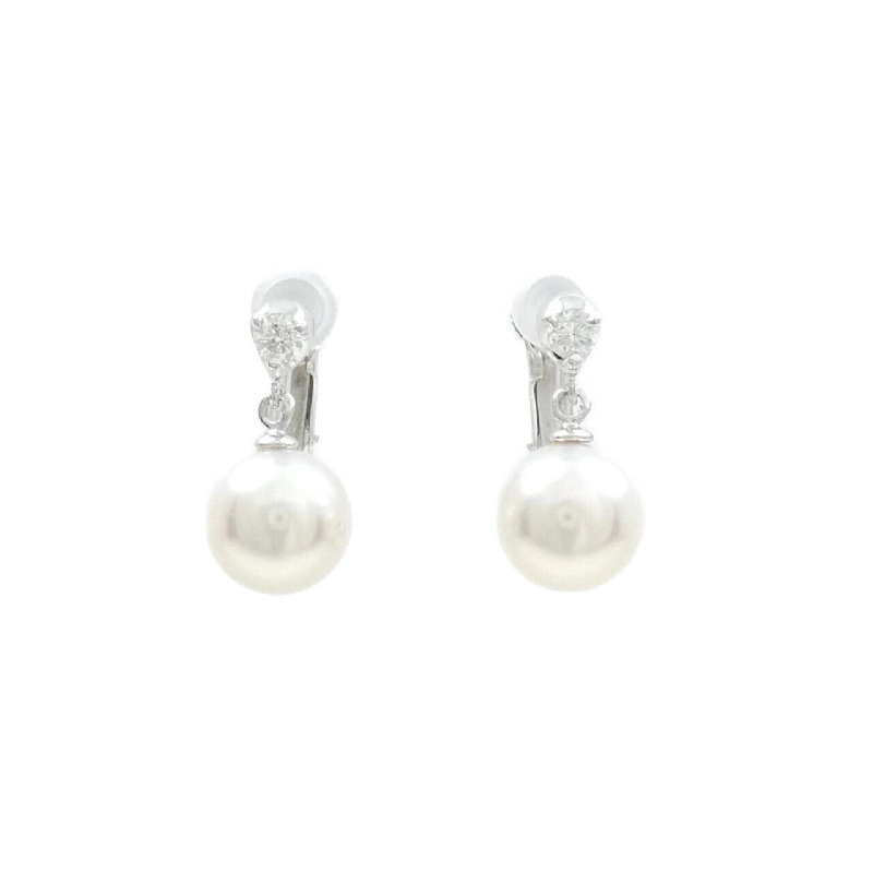 Bông tai ngọc trai Akoya K18WG 8.7mm - Hàng hiệu Chính hãng 874270