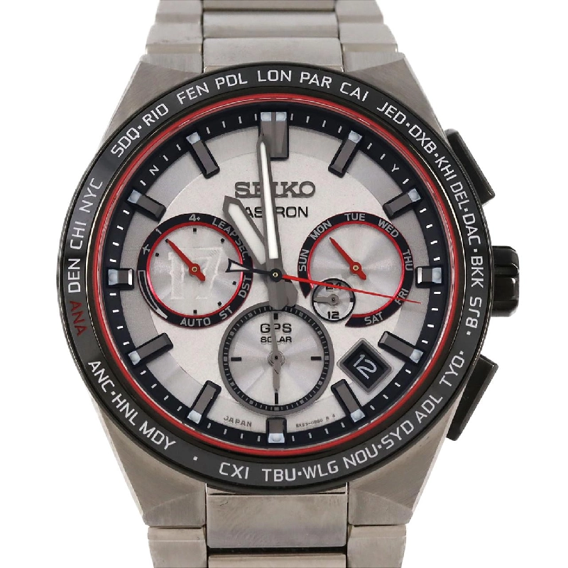 Đồng hồ GPS Seiko Astron sóng điện từ - Shohei Ohtani LIMITED 5X53-0BX0/SBXC125 TI Solar Quartz - Hàng hiệu Chính hãng 880920