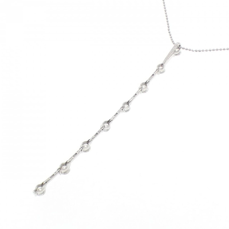 K18WG Dây chuyền kim cương 1.17CT - Hàng hiệu Chính hãng 856536