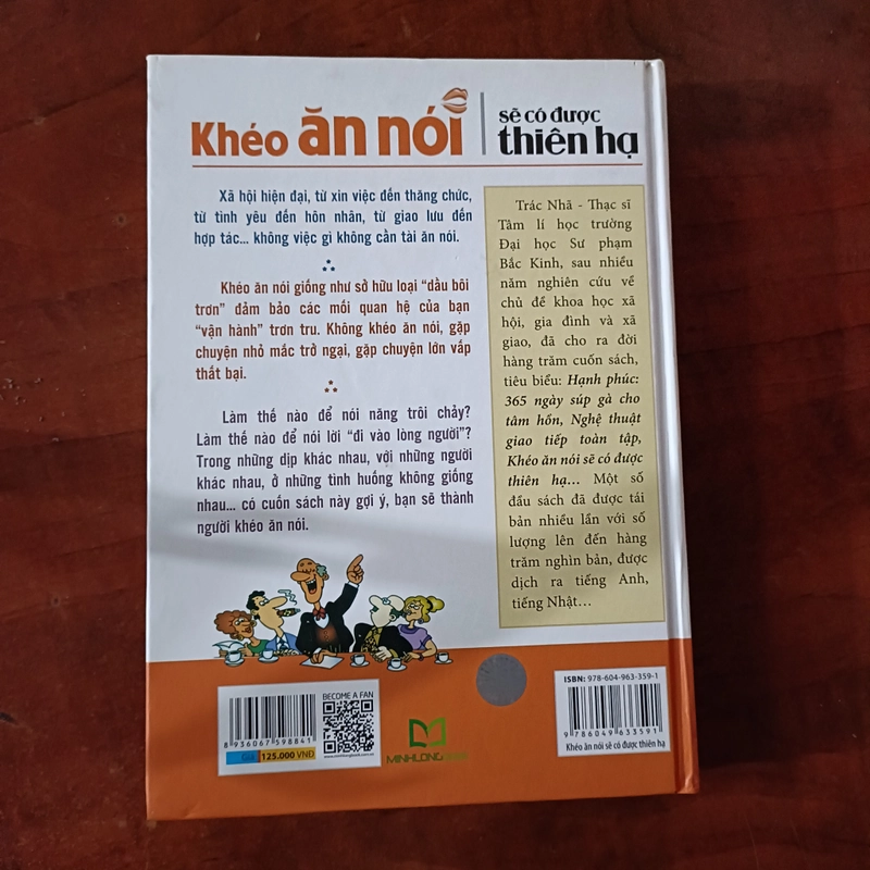 [Bản đặc biệt - Bìa cứng] Khéo ăn nói sẽ có được thiên hạ - Trác Nhã 485211