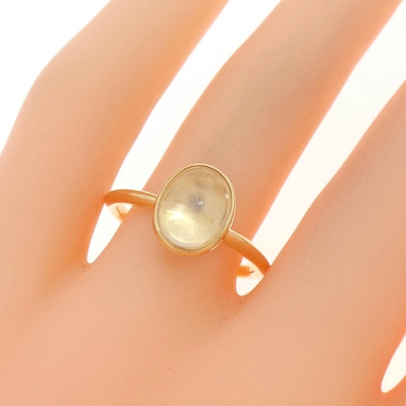 Nhẫn đá mặt trăng K18YG 668969