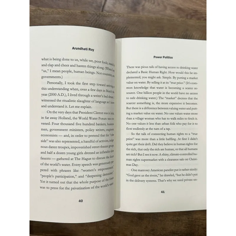 Power Politics - Arundhati Roy 734879