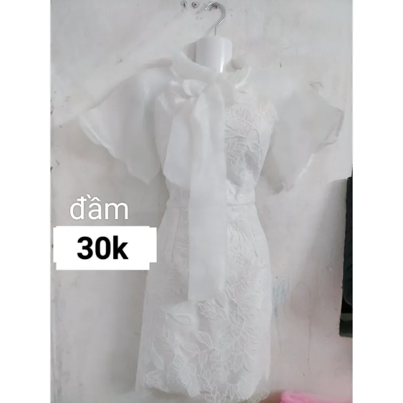 đầm tết trắng 798901