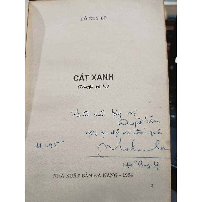 Cát xanh - Hồ Duy Lệ 958408