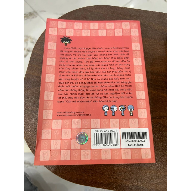 Giải mã nhóm máu 2 - Park Dong-Sun 932912