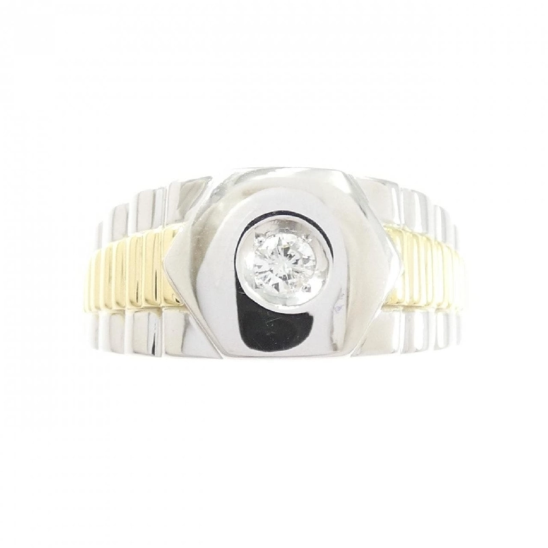 Nhẫn kim cương PT900/K18YG 0.10CT - Hàng hiệu Authentic 848124