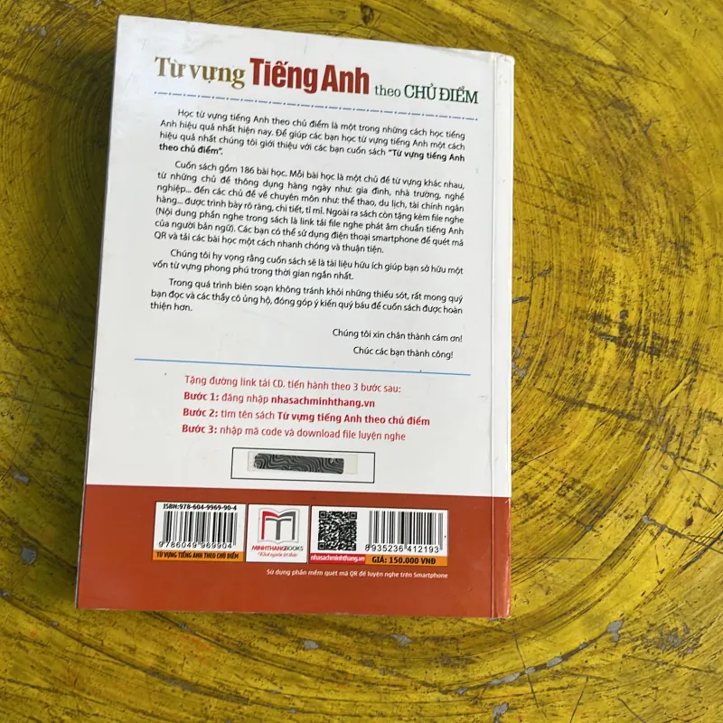 TỪ VỰNG TIẾNG ANH THEO CHỦ ĐIỂM - NGUYỄN THỊ THU HUẾ 752393