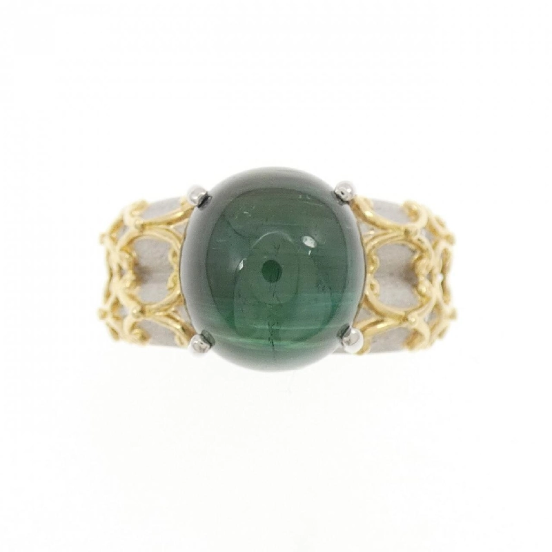 Nhẫn Tourmaline Mắt Mèo Yamazaki Yumiko 8.18CT - Hàng hiệu Chính hãng 838915