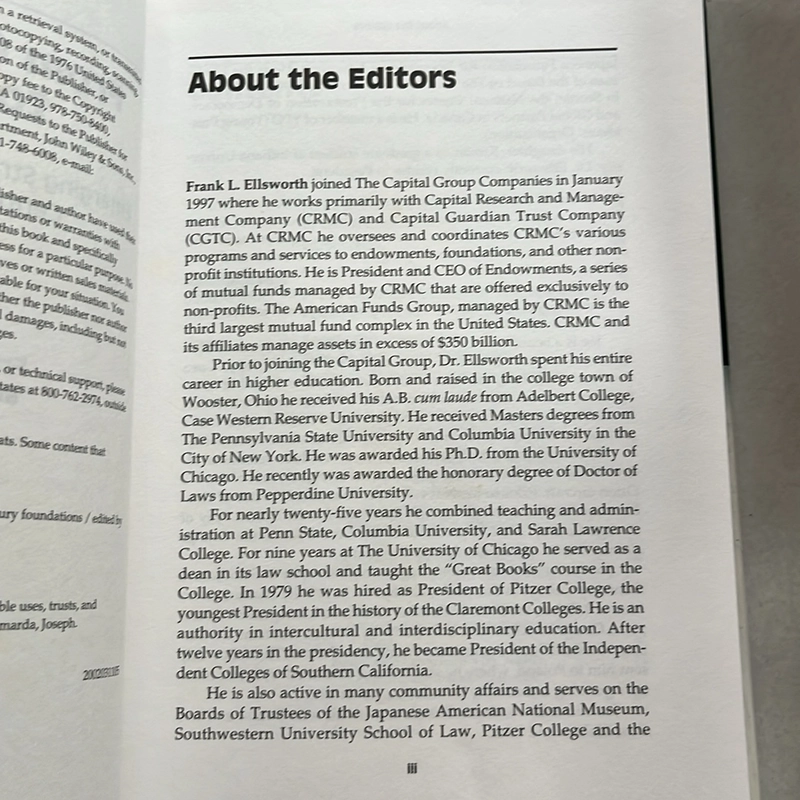From Grantmaker to Leader Emerging Strategies For Twenty-First Century Foundations 509342
