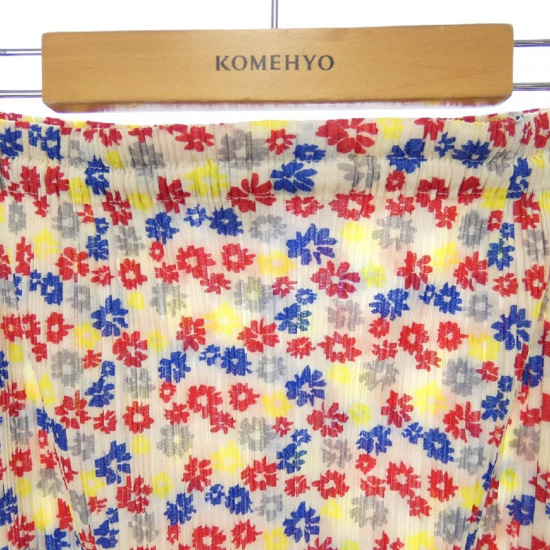 【Cổ điển】Pleats Please 2002 Hoa PP22-JG878 Váy 648979