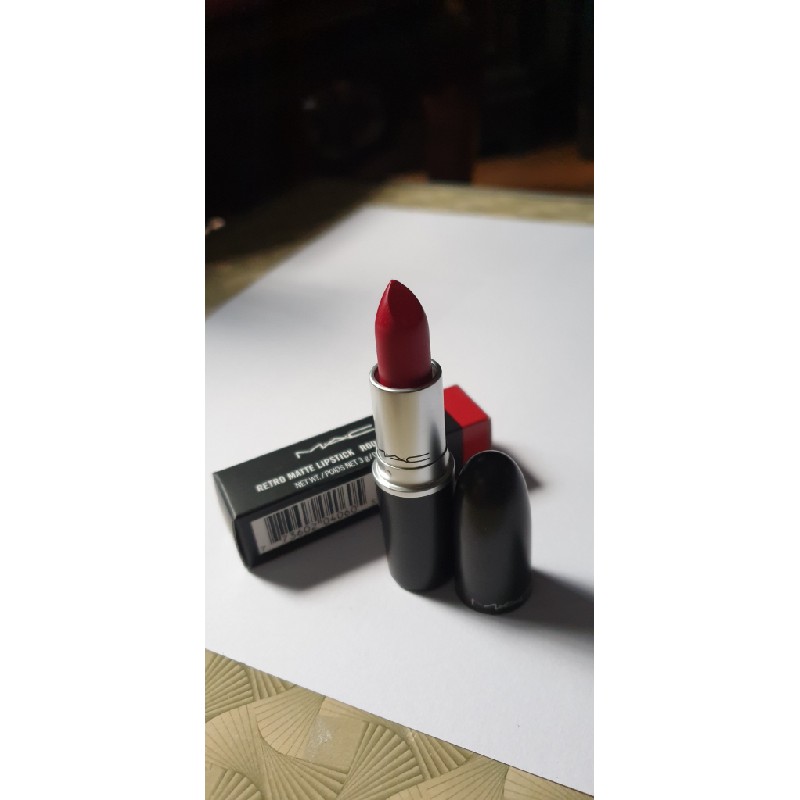 Son MAC Retro Matte 707 Ruby Woo – Đỏ Thuần (tặng kèm hộp quà) 12798