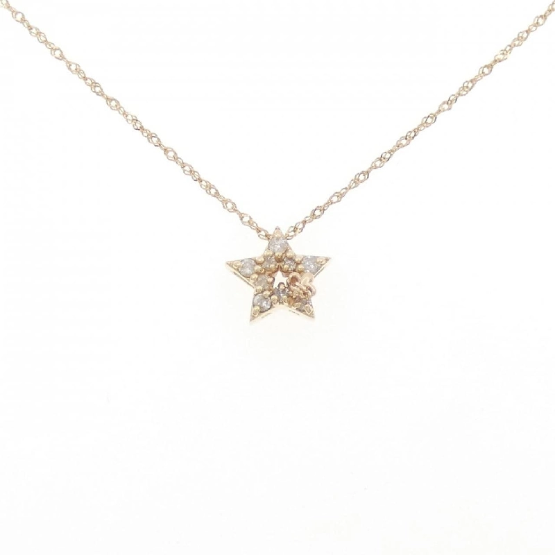 K10YG Ngôi sao Kim cương Dây chuyền - Hàng hiệu Chính hãng 859705