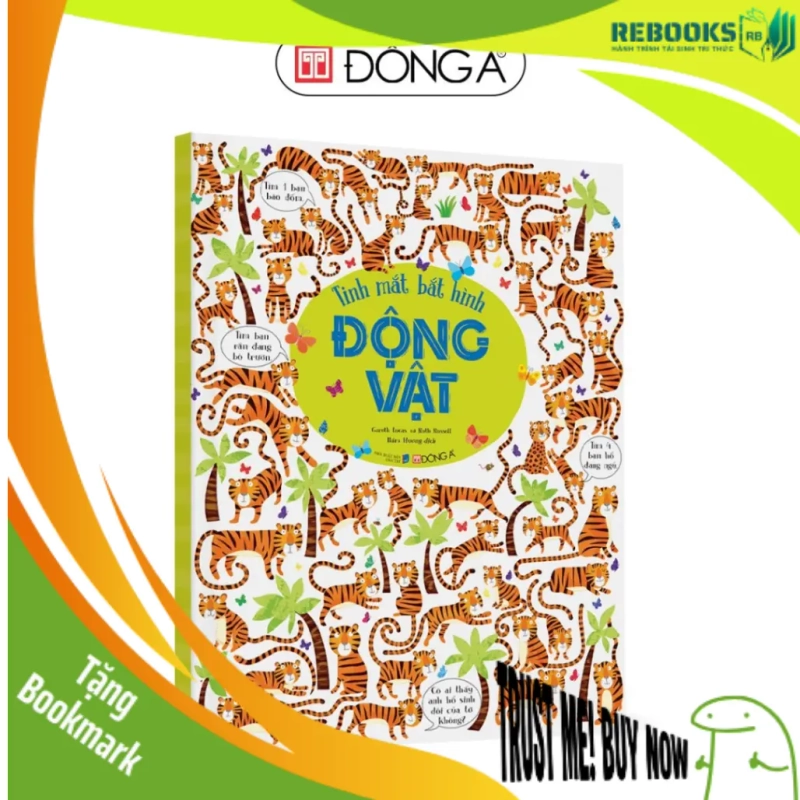 (TẶNG BOOKMARK) Tinh mắt bắt hình: Động vật - 60 Sách thiếu nhi 954020