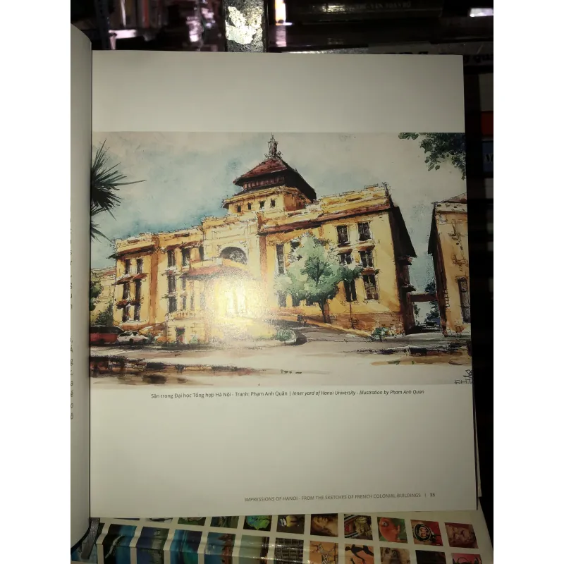 Ấn tượng Hà Nội từ kí hoạ những công trình thời Pháp 755002