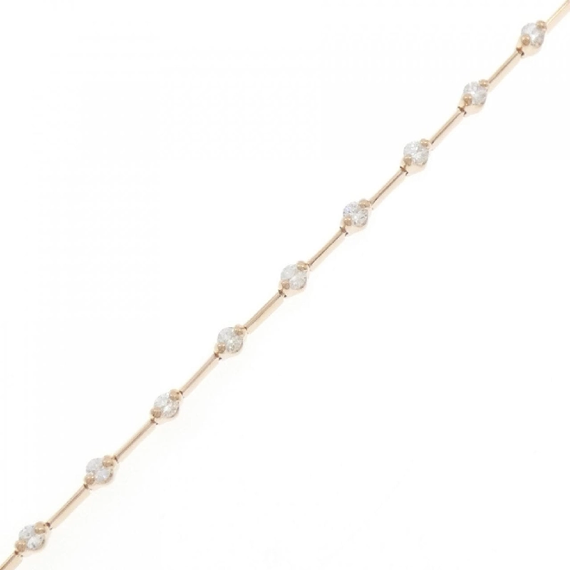 K18PG Vòng tay kim cương 1.00CT - Hàng hiệu Chính hãng 873863