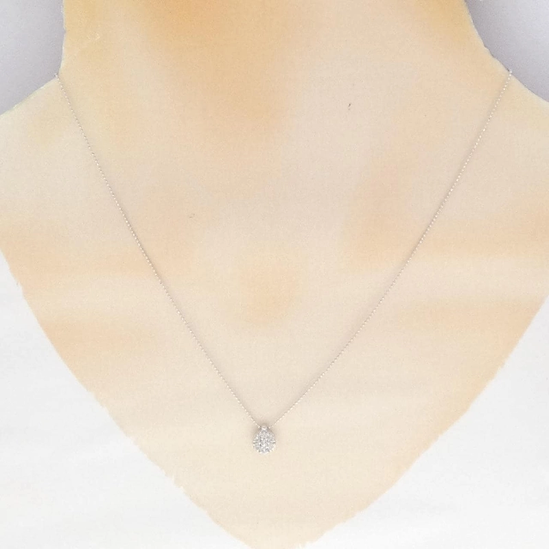 K14WG Dây chuyền kim cương 0.20CT - Hàng hiệu Chính hãng 858374