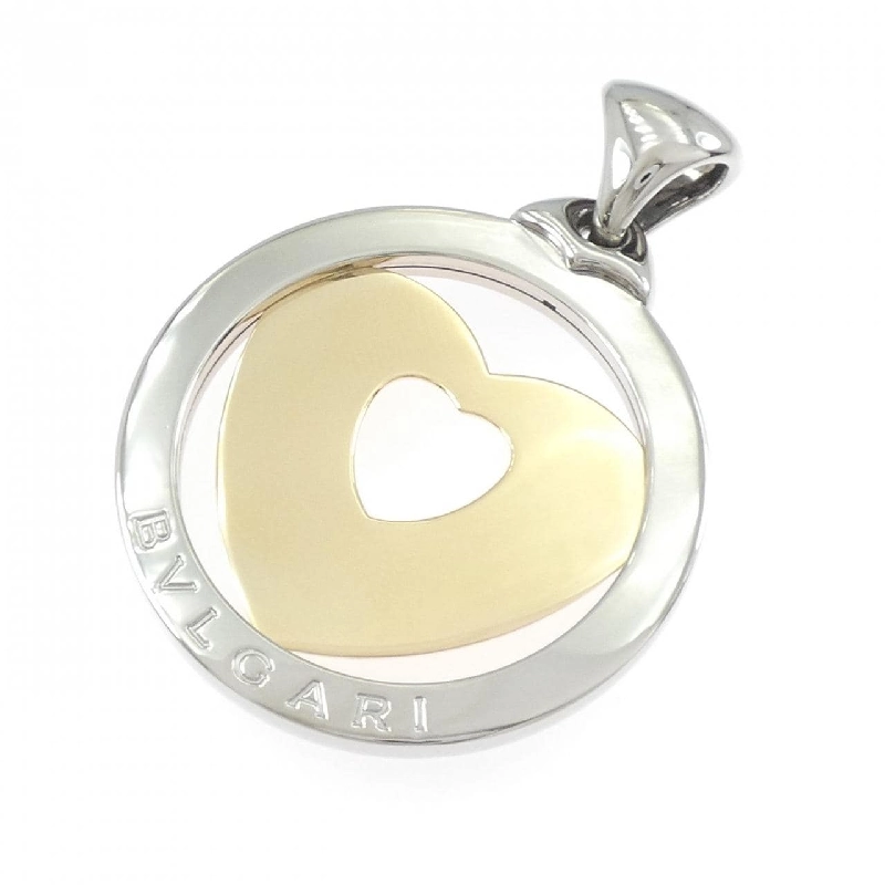 Bulgari Tondo Heart Pendant - Hàng hiệu Authentic 846086