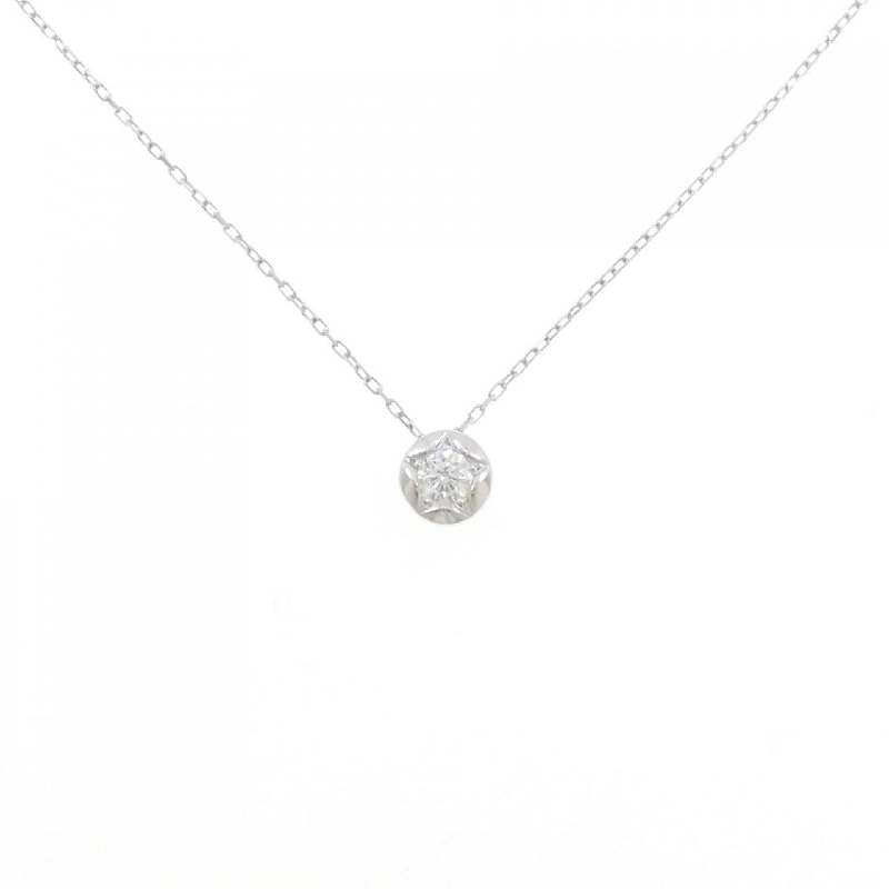 K18WG Dây chuyền kim cương 0.140CT - Hàng hiệu Chính hãng 859372