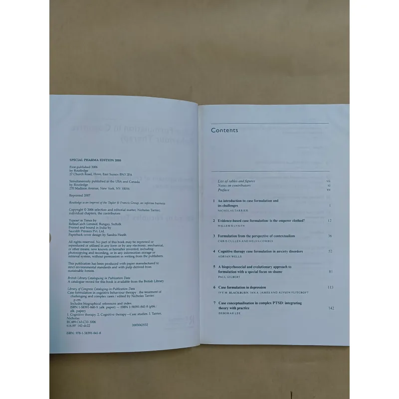 Case Formulation in Cognitive Behaviour Therapy 973820