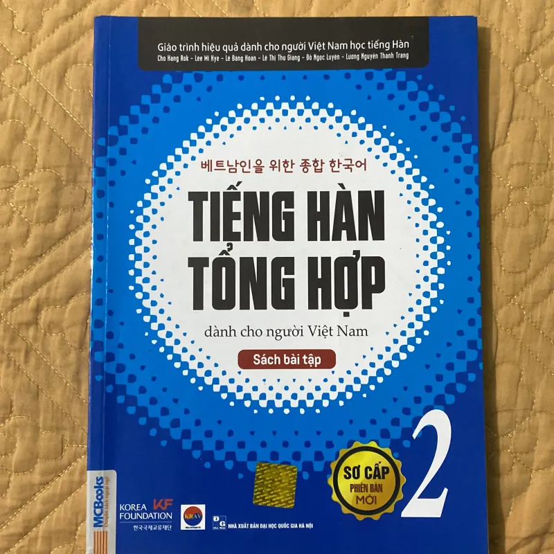 Sách Tiếng Hàn Tổng Hợp Dành Cho Người Việt Nam sơ cấp 2 - Sách Bài Tập 799458