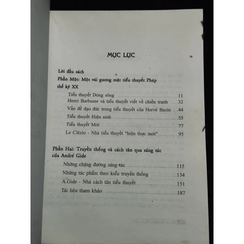 Tiểu thuyết Pháp thế kỉ XX 5000 1022208