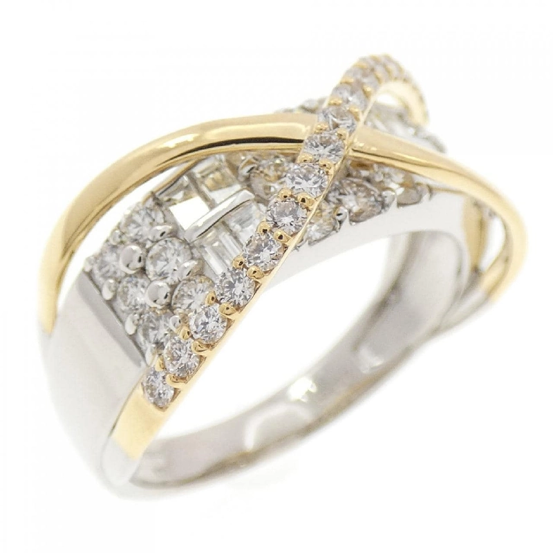 【Sản phẩm mới】Nhẫn kim cương PT900/K18YG 1.00CT 671327