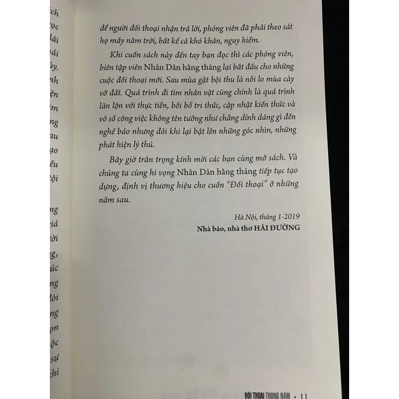 Đối thoại trong năm 2018 một ấn phẩm đặc biệt do Báo Nhân Dân  1026508