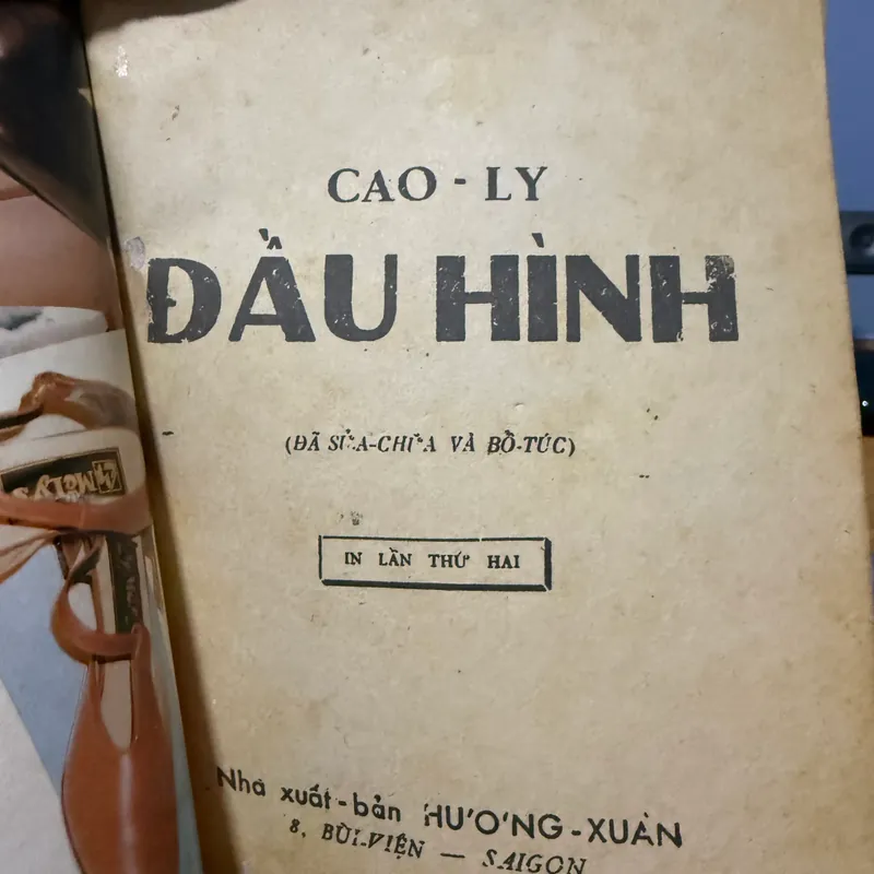 Sách Cao Ly Đầu Hình 565256