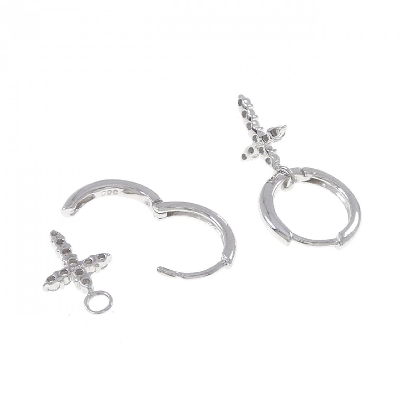 585WG/PT900 2WAY Bông tai kim cương - Hàng hiệu Chính hãng 874784