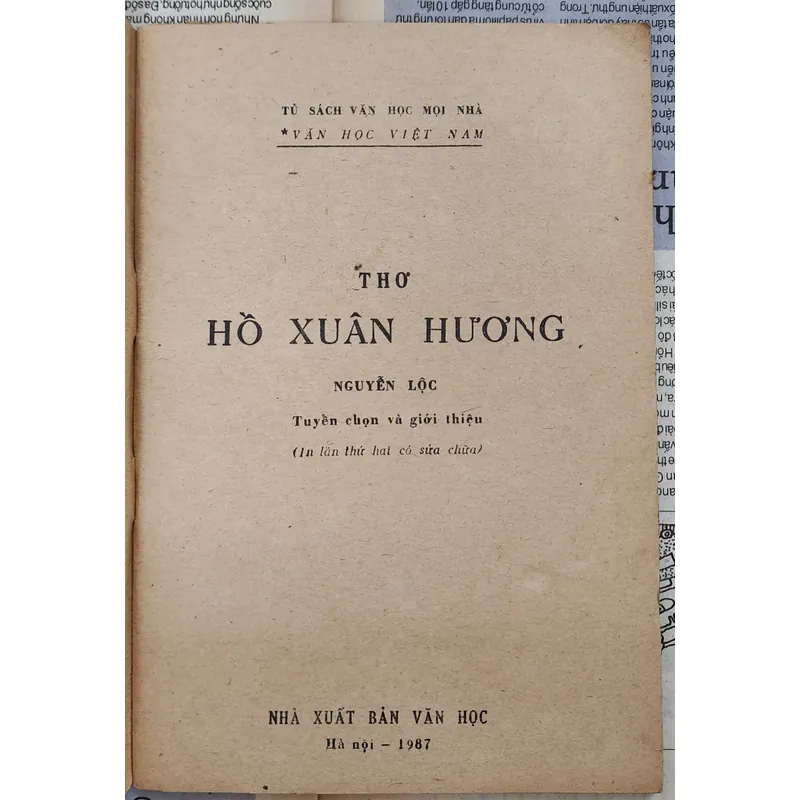 Thơ Hồ Xuân Hương
- in 1987 708778