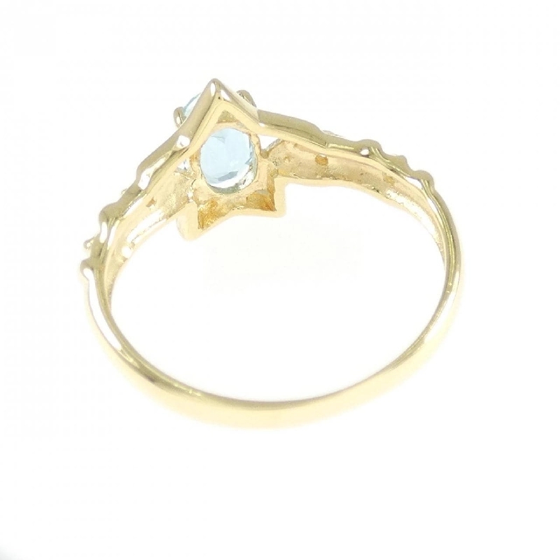 Nhẫn Blue Topaz 750YG 669485