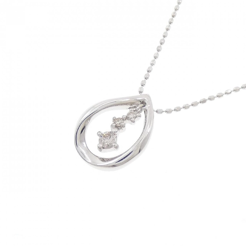 K10WG Dây chuyền kim cương 0.08CT - Hàng hiệu Chính hãng 857973