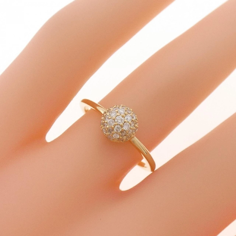 Nhẫn kim cương Pavé K18YG 0.30CT - Hàng hiệu Chính hãng 851613