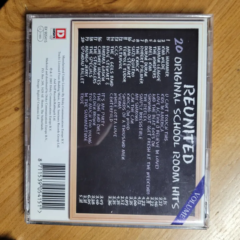 Đĩa CD Nhạc Reunited Volumes 1 2 3 bộ 3 băng cối cassette cũ 1037110