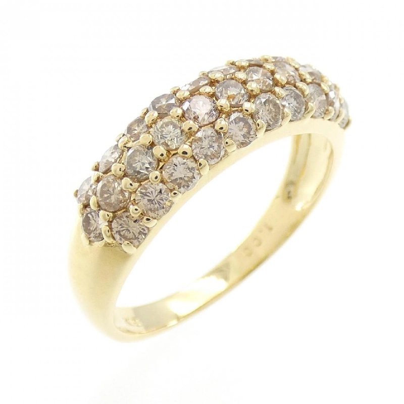 Nhẫn kim cương K18YG Pavé 1.00CT 672625