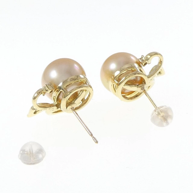 K18YG Bạch Ngọc Trai Bông Tai 10.7mm - Hàng hiệu Chính Hãng 868176