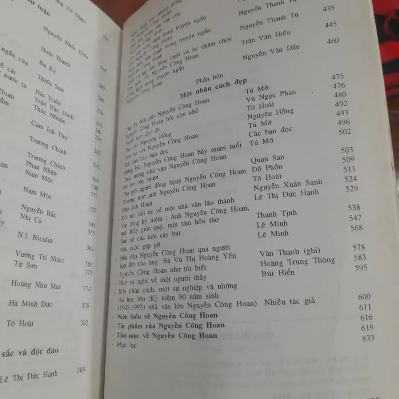 NGUYỄN CÔNG HOAN - về Tác gia và Tác phẩm 748285