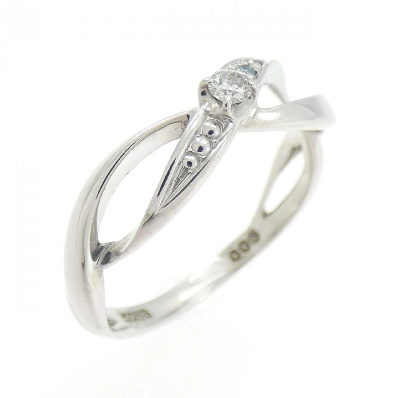 Nhẫn kim cương K10WG 0.06CT - Hàng hiệu Authentic 846886