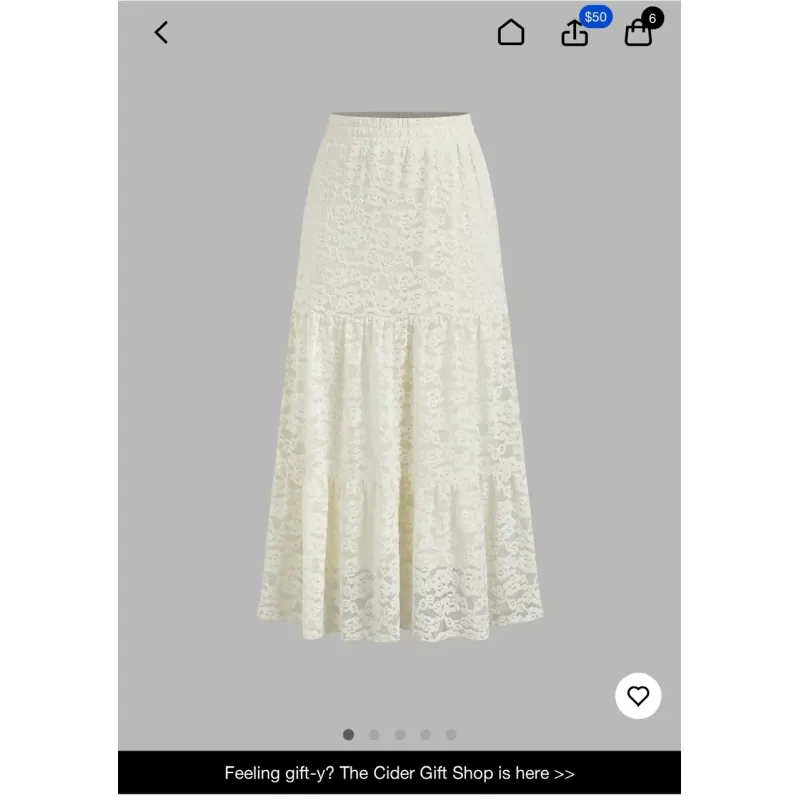 Đầm ren hoa (Maxi) 698666