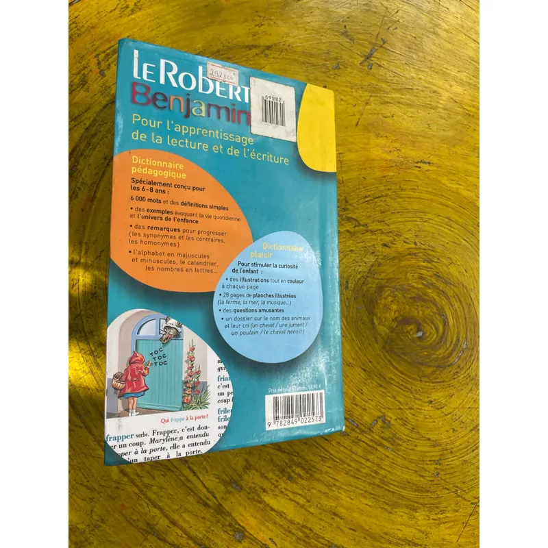 LE ROBERT BENJAMIN CP-CE 6.8 ans DICTIONAIRE 553494