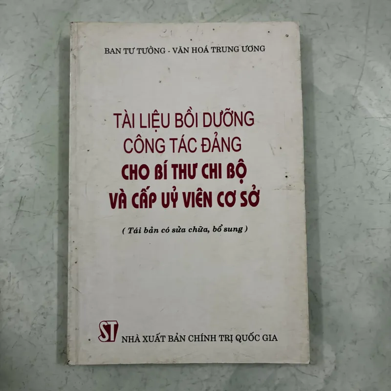 Tài liệu bồi dưỡng công tác Đảng 1010129