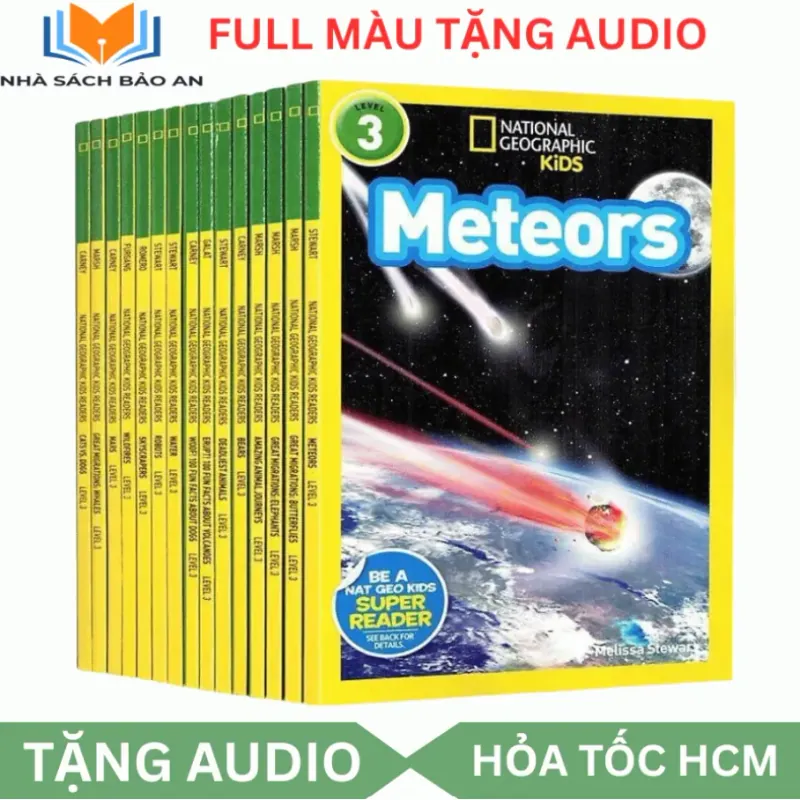 Sách Khoa học - National Geographic kids - Level 3 38 cuốn giấy bóng đẹp - tặng Audio 1001259