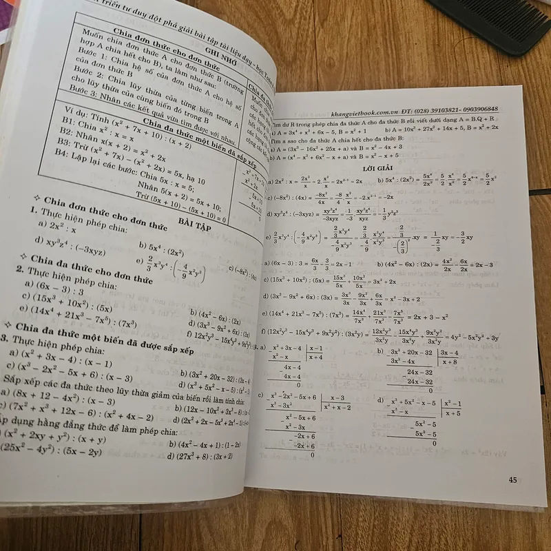 Giải bài tập tài liệu dạy - học toán 8 tập 1
24k 729967