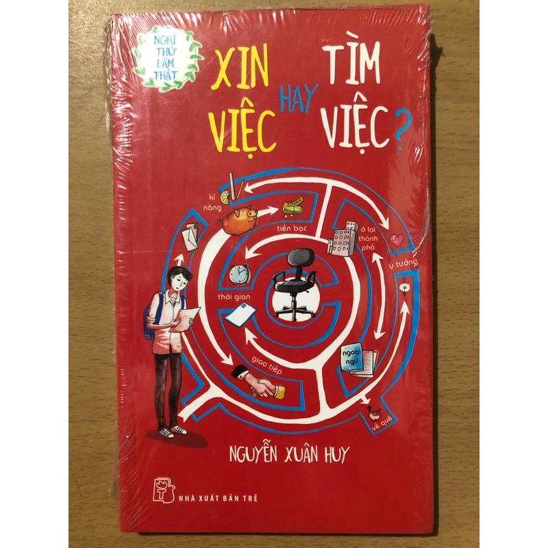 Xin việc hay tìm việc /còn nguyên seal (giá bìa 60k) 359963