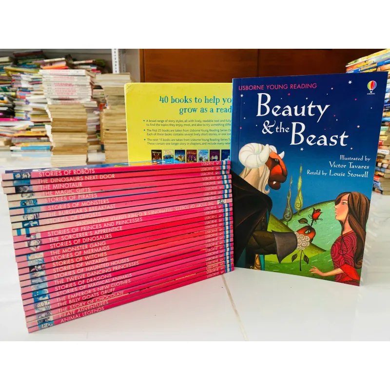 Usborne Bộ Vàng The Usborne Reading Collection - x40 book boxed set 575025