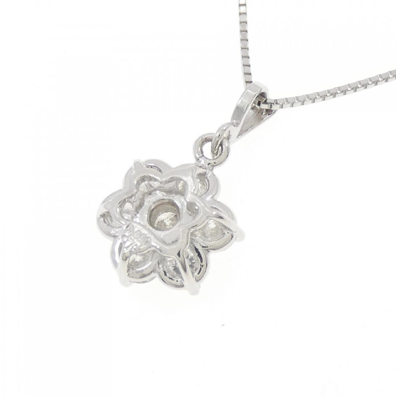 Dây chuyền kim cương hoa PT900/PT850 0.78CT - Hàng hiệu Authentic 860133