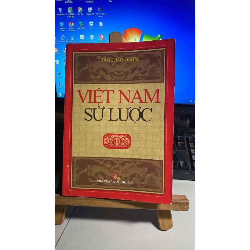Việt Nam Sử Lược - Tác giả Trần Trọng Kim -NXB Thời Đại 2010 -Bìa mềm,khổ 14,5x20,5cm, 647 trang 455683