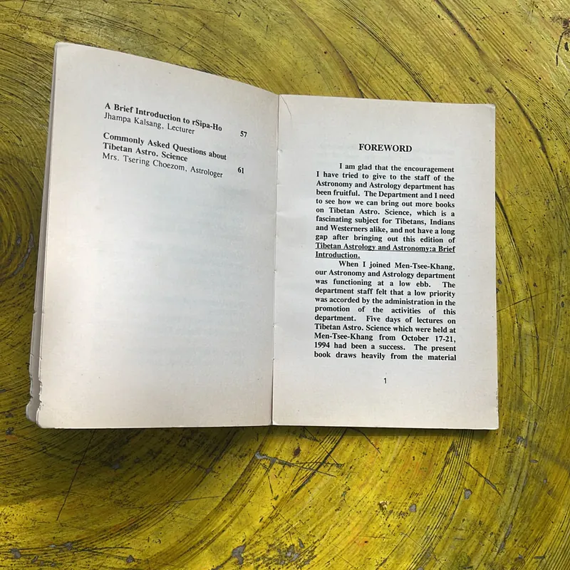 TIBETAN ASTRONOMY ASTROLOGY- A BRIEF INTRODUCTION  712229